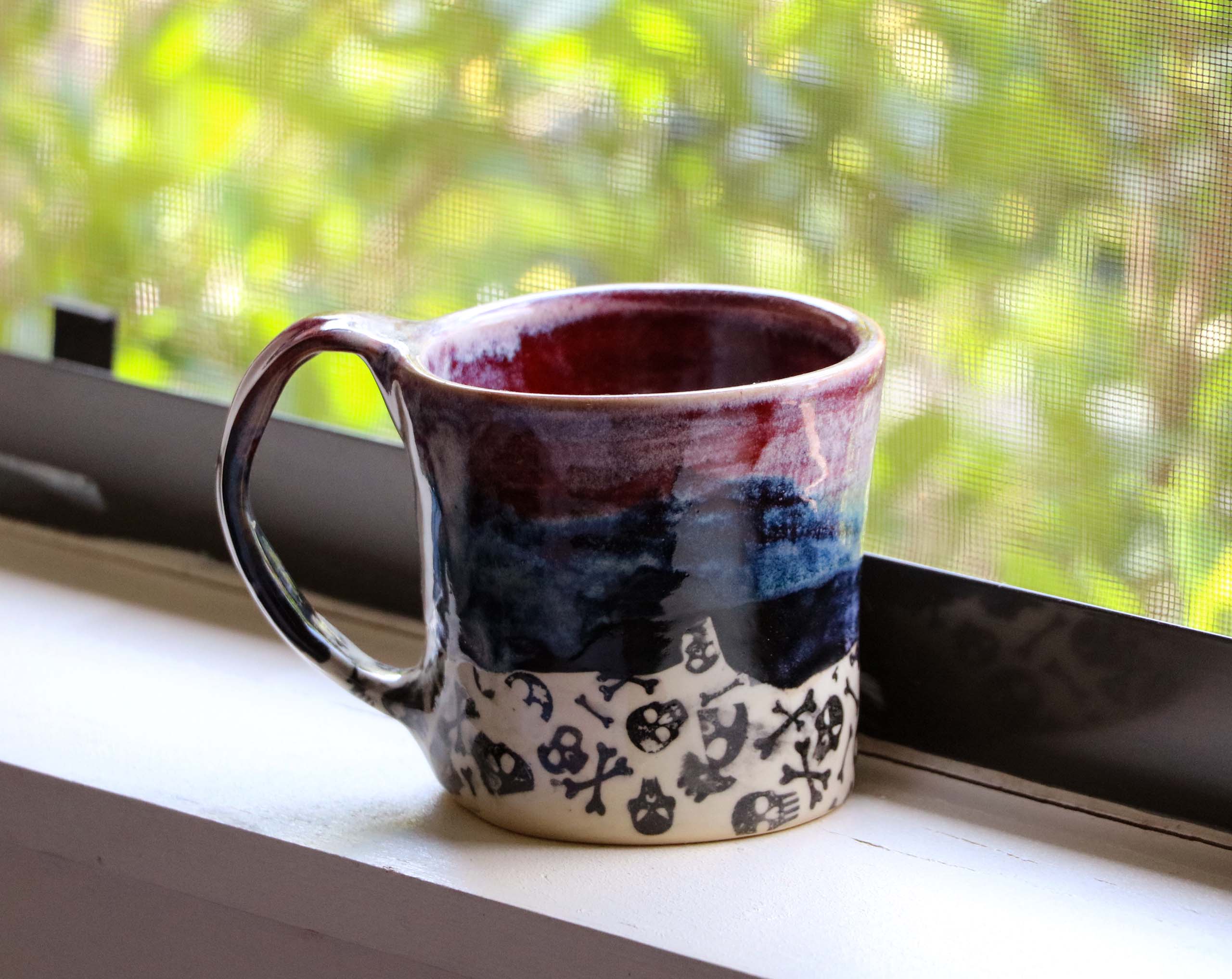 Red Skull Mug