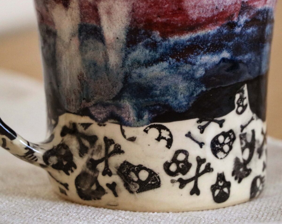 Red Skull Mug