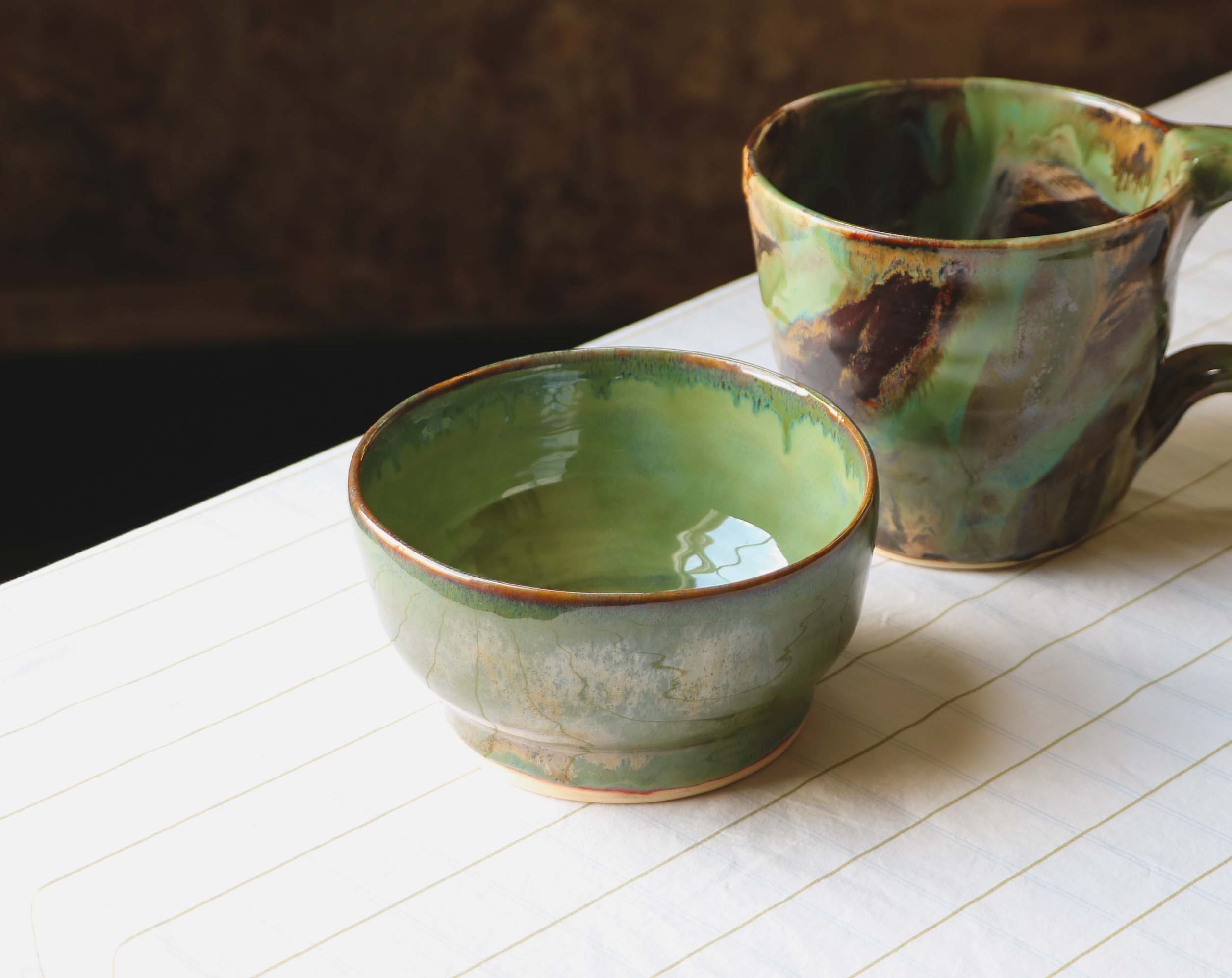Sagewood Green Bowl