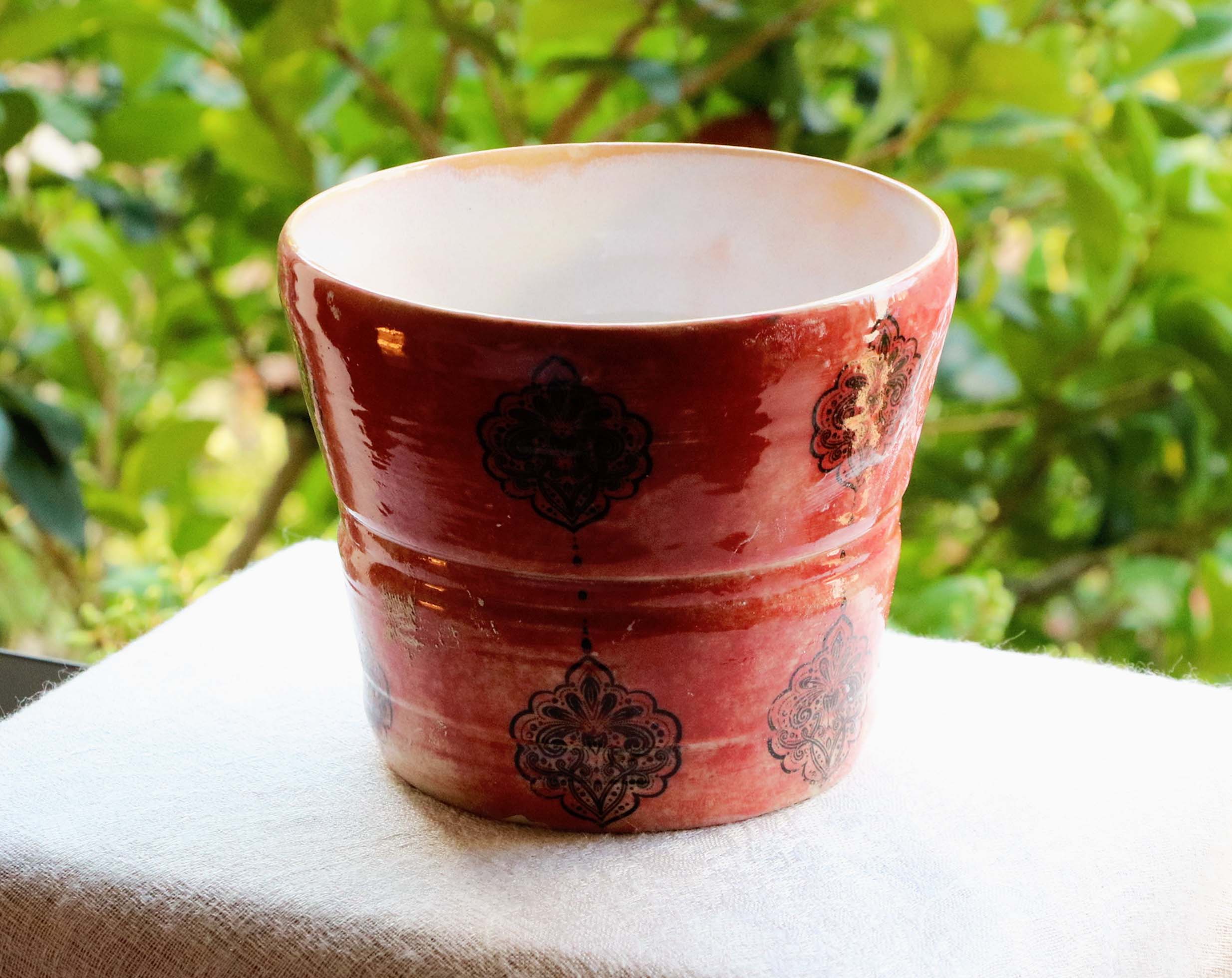 Decorative Red Cup