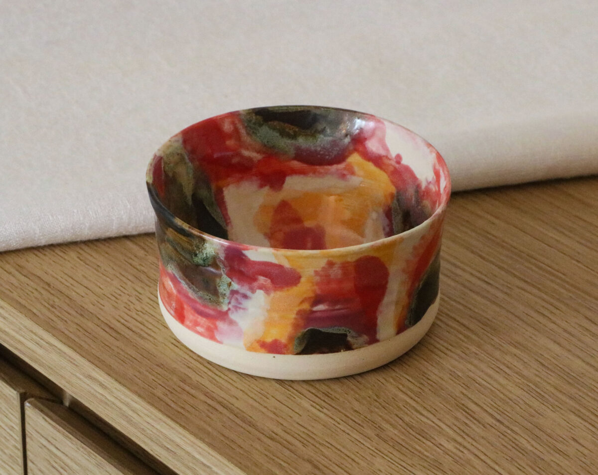 Medium Red Bowl