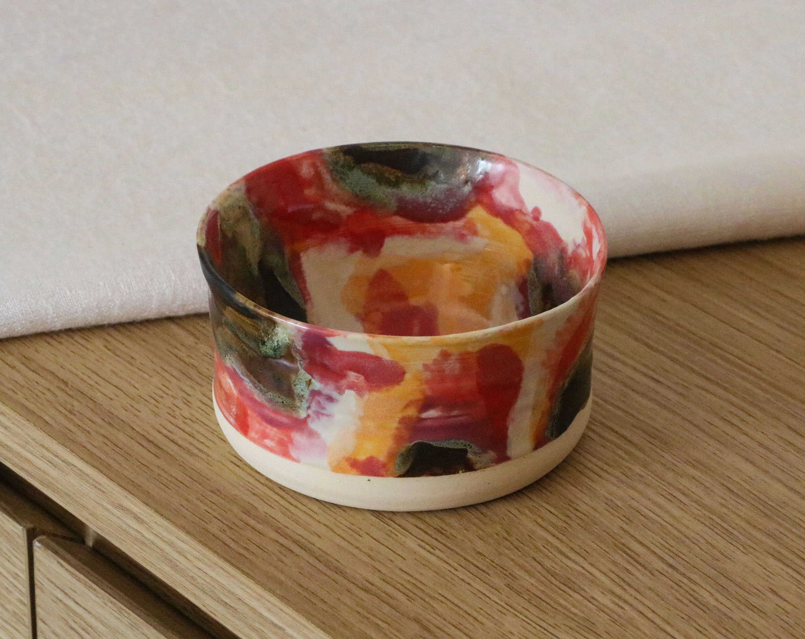 Medium Red Bowl