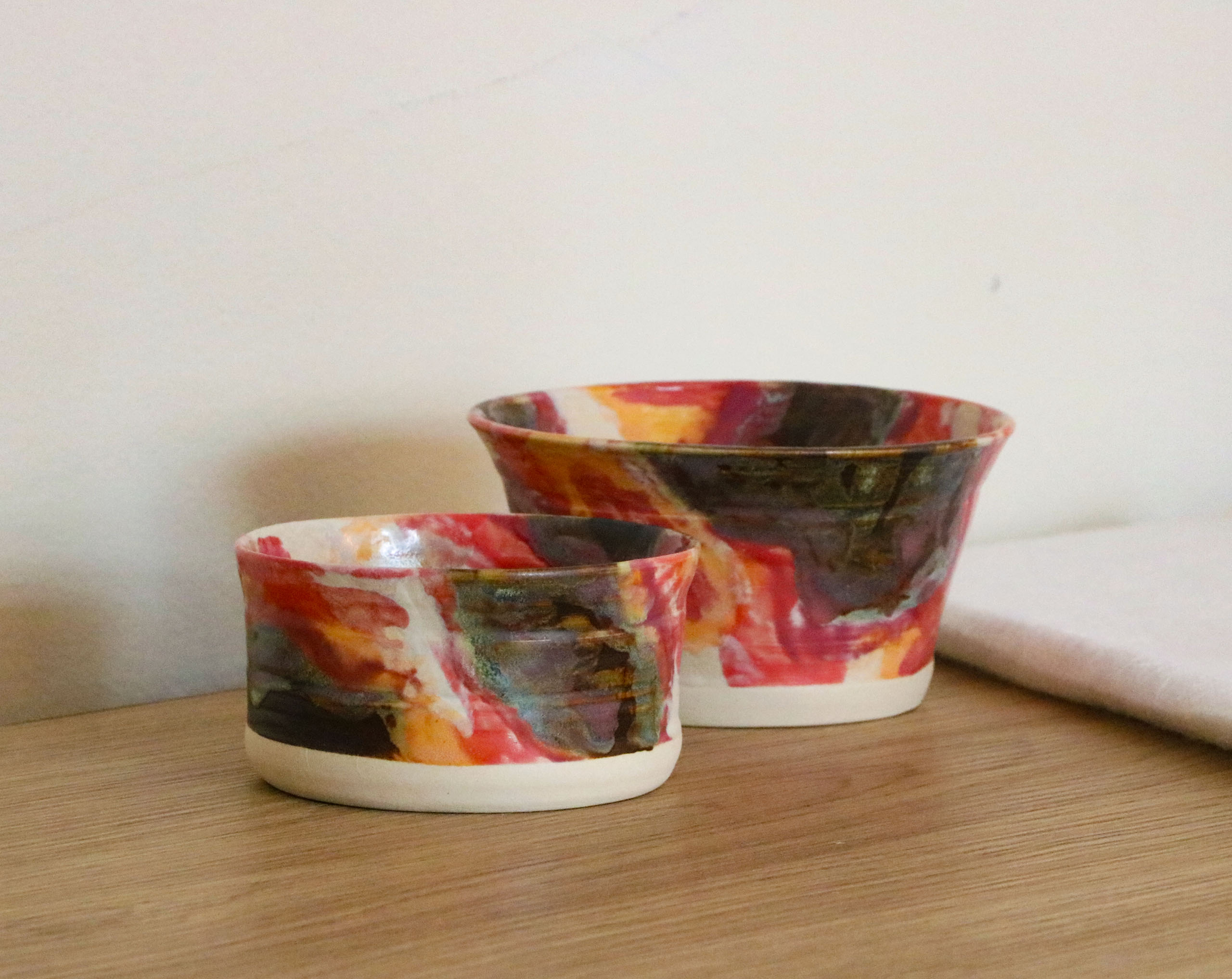 Medium Red Bowl