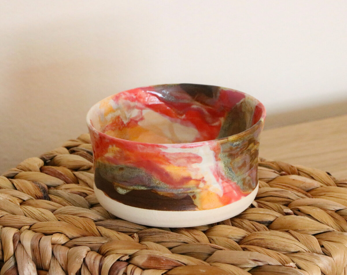 Medium Red Bowl